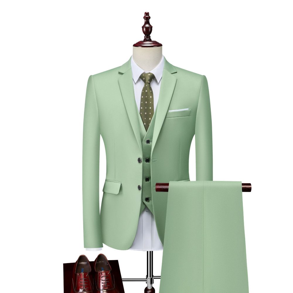 Men's Bridegroom Business Casual Suit Vest - Image 2
