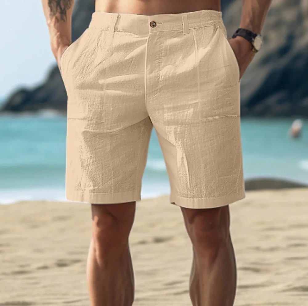 Fashion Men's Cotton And Linen Casual Pants - Image 4