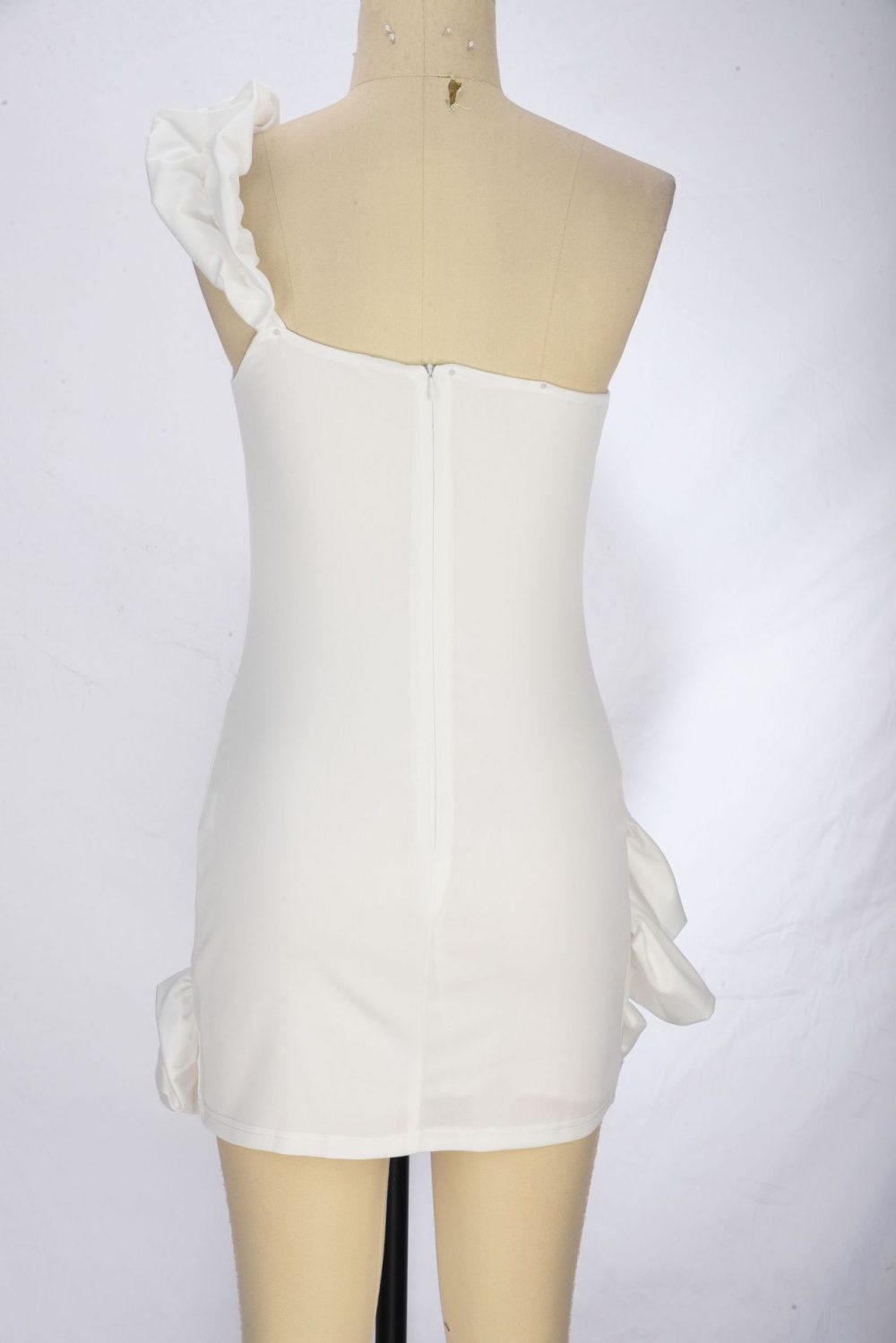 Women's Ruffled Bud Waist Dress - Image 4
