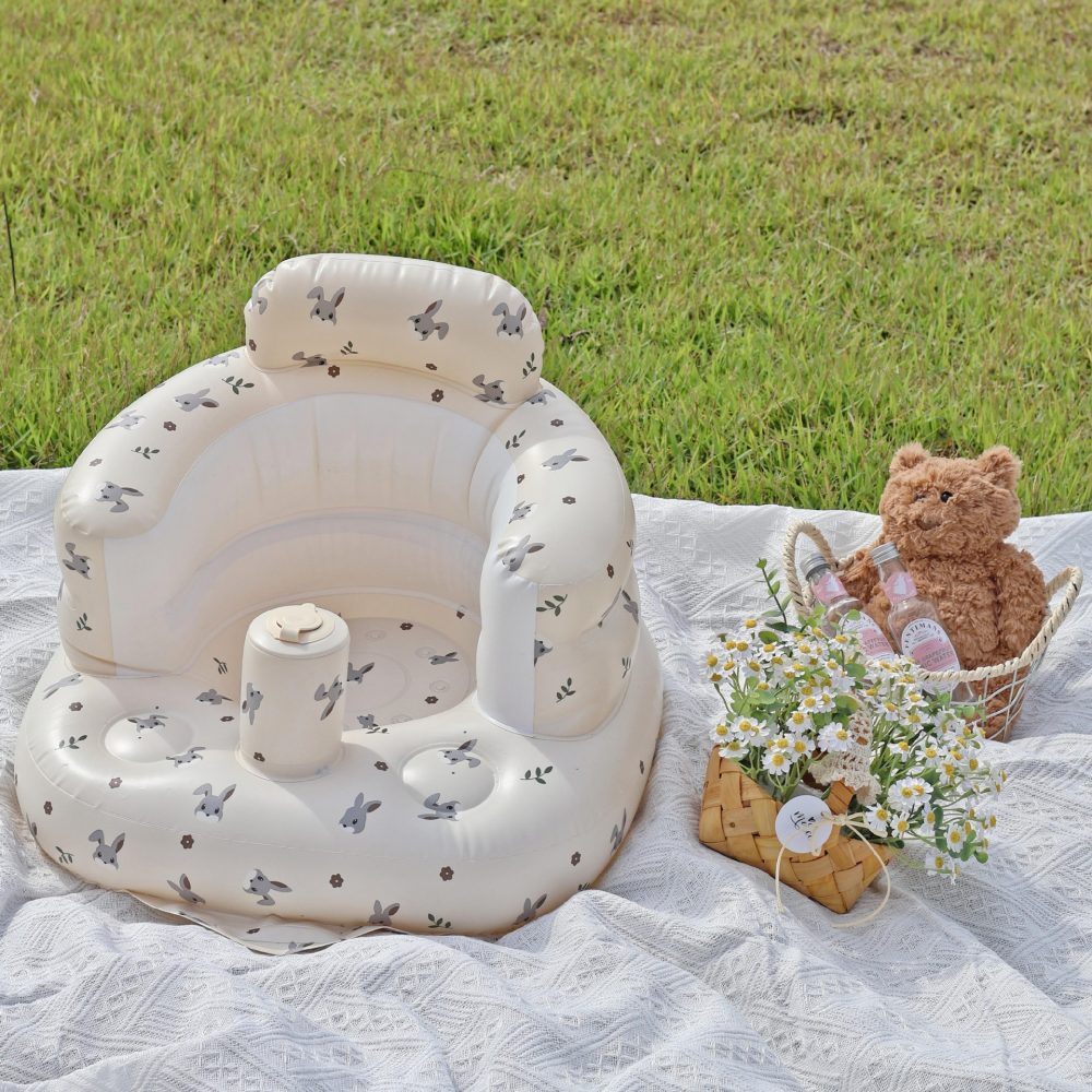 Tiger Head Inflatable Baby Sofa - Image 10