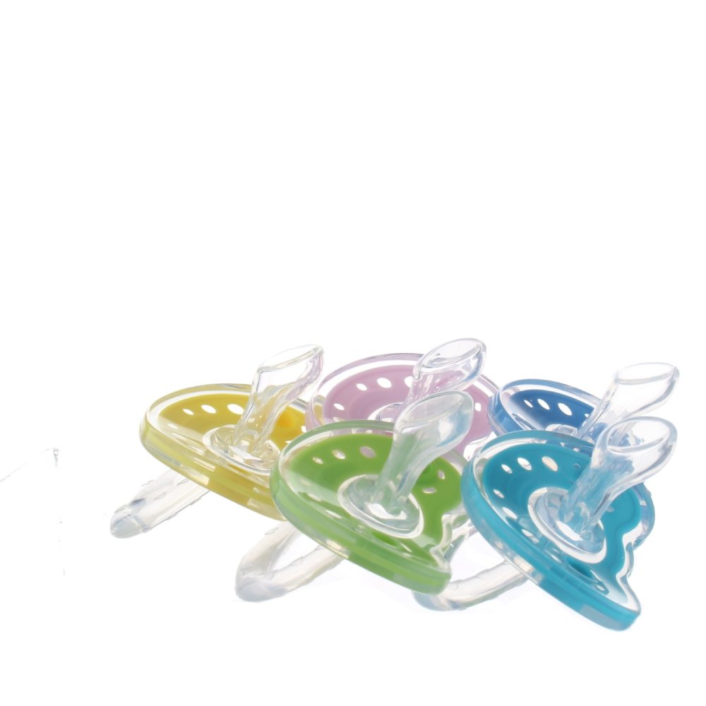 Baby Products Full Silica Gel Pacifier Two-color Liquid Silicone Sleep Comfort Baby Pacifier Baby - Image 10