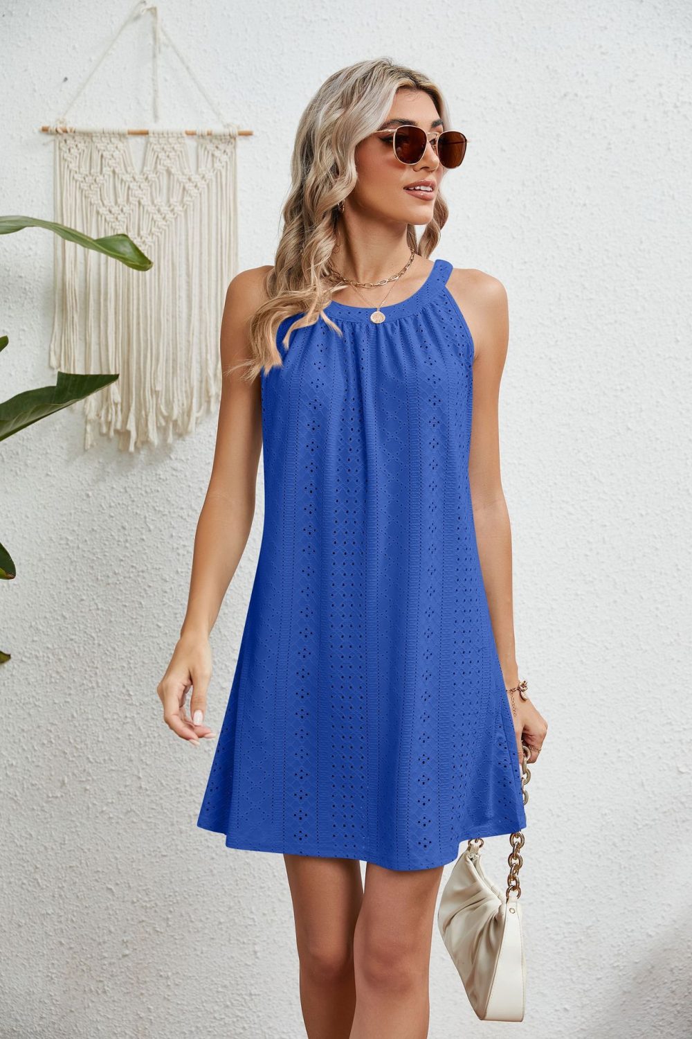 Women's Halter Sleeveless Vest Beach Dress - Image 9