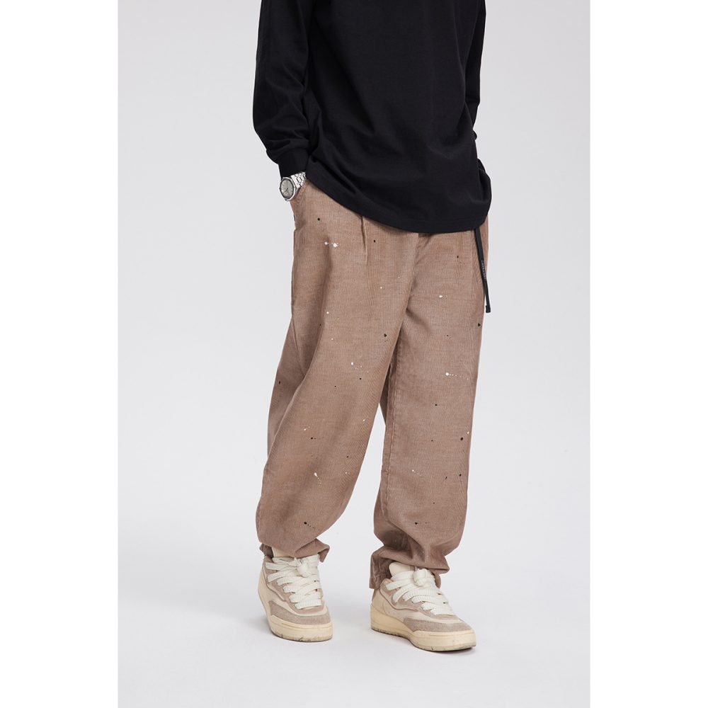 Loose Straight Cargo Pants Men's Casual Pants - Image 3