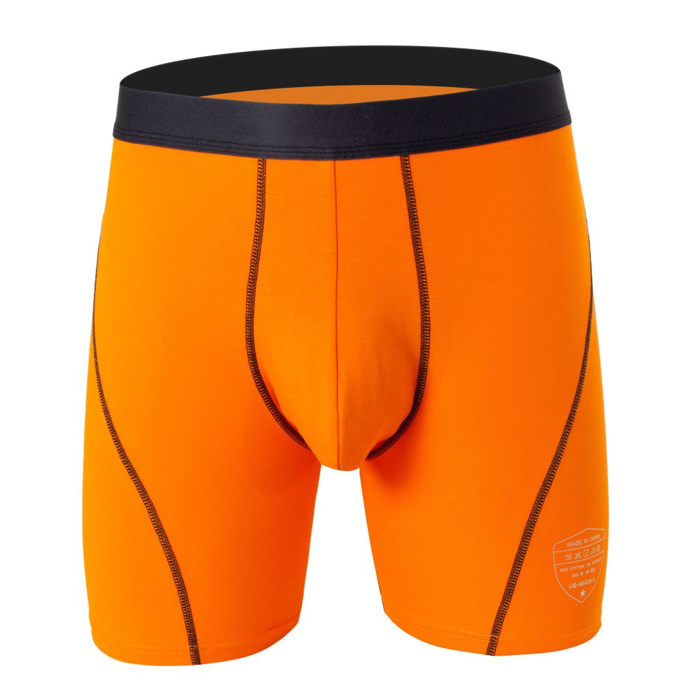 Sports Three-point Pants Lengthened Anti-wear Leg Breathable Men's Underwear - Image 3