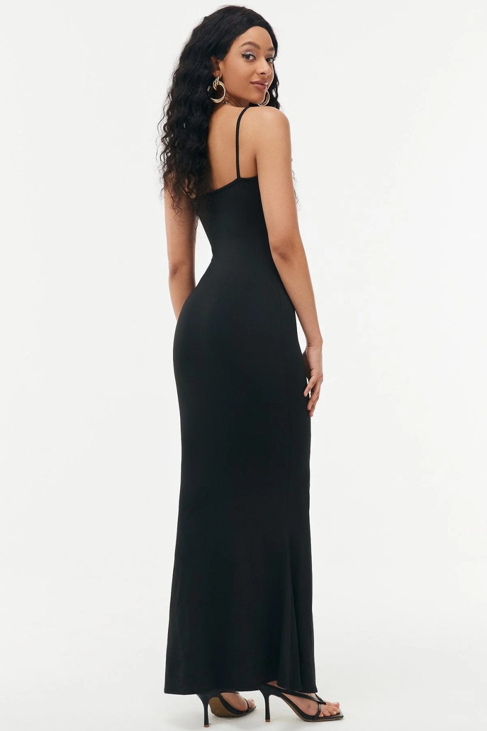 Casual Sleeveless High Waist Slim Suspender Dress - Image 4