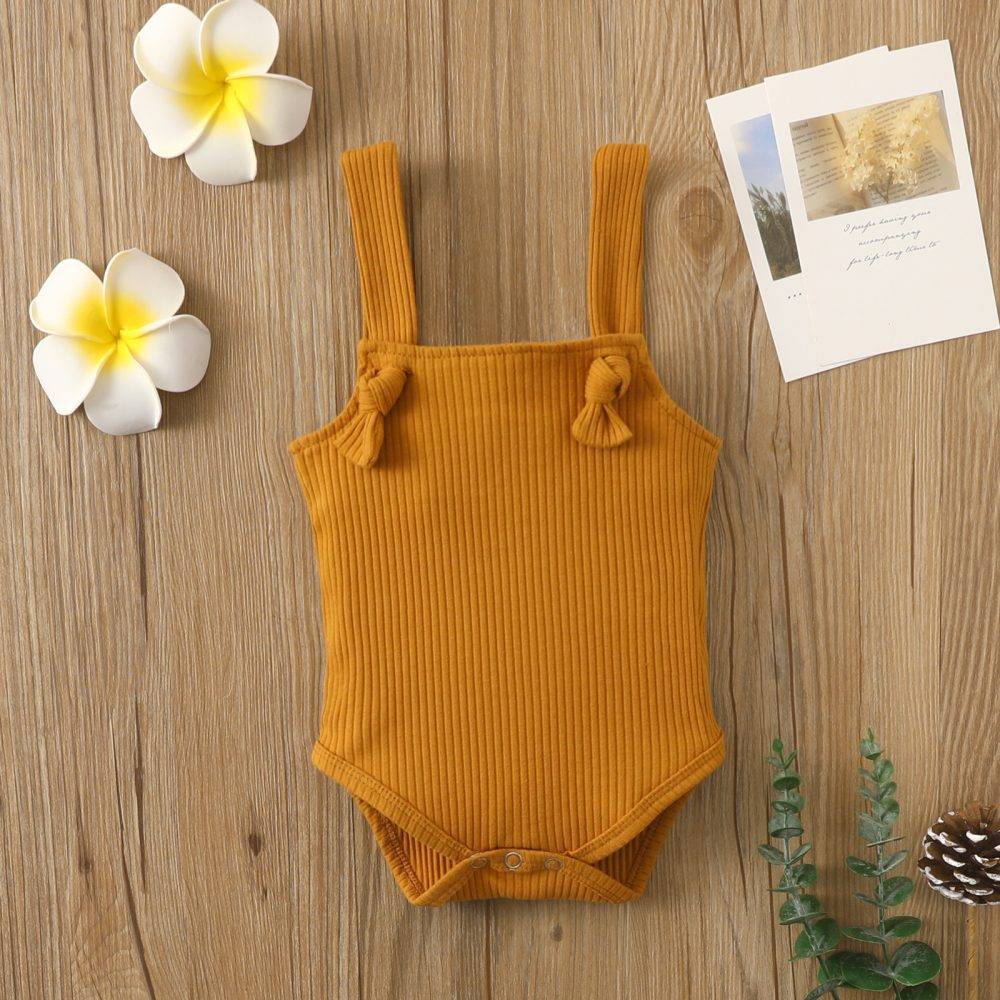 Baby Cotton Pit Strap Small Romper - Image 2