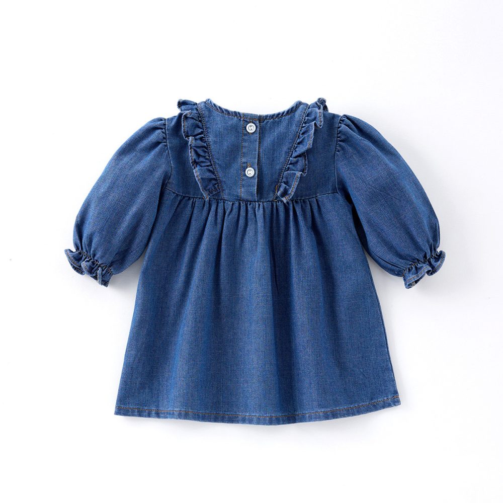 Baby Double-layer Fungus Dress - Image 3