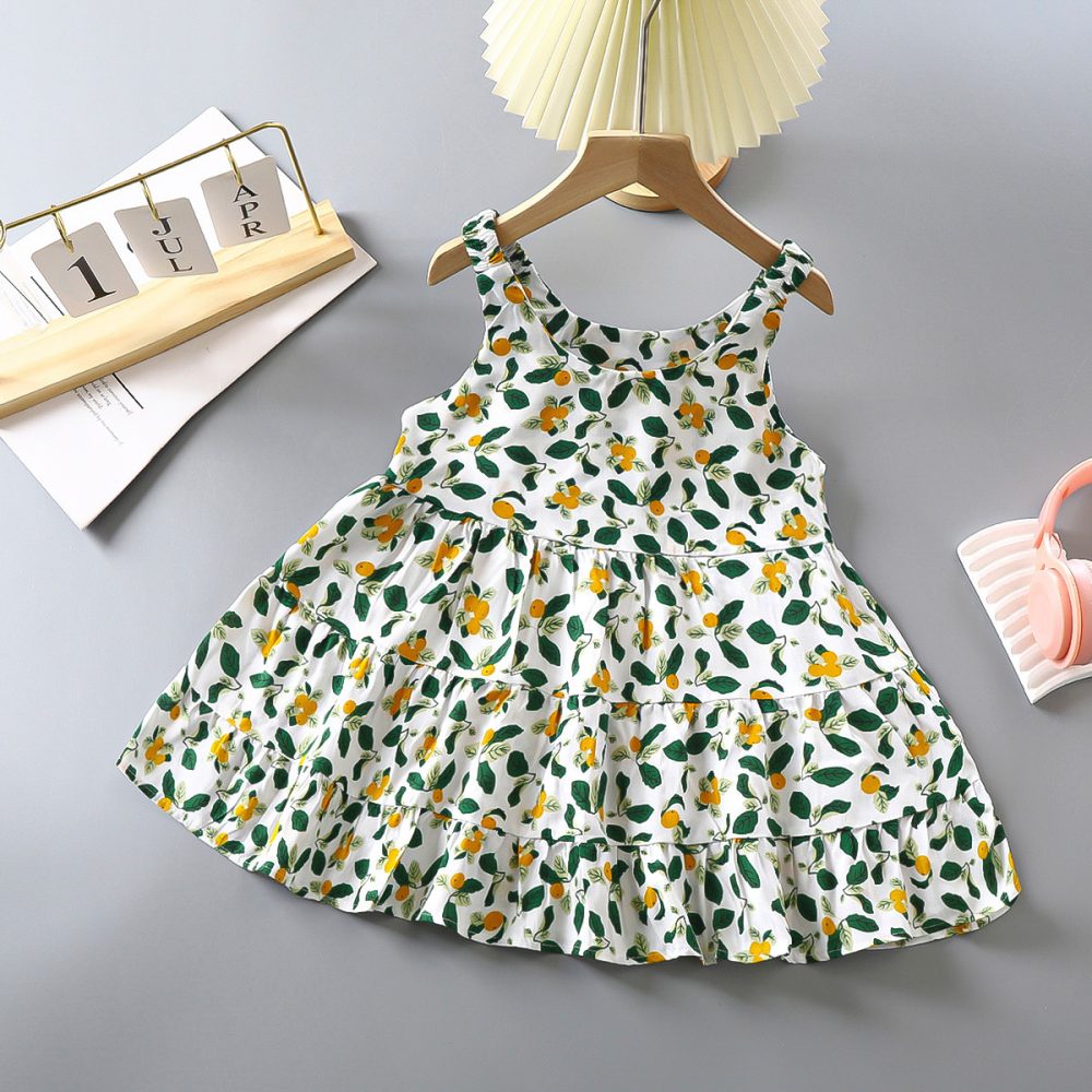 Fashion Personality Children Bourette Dress - Image 5