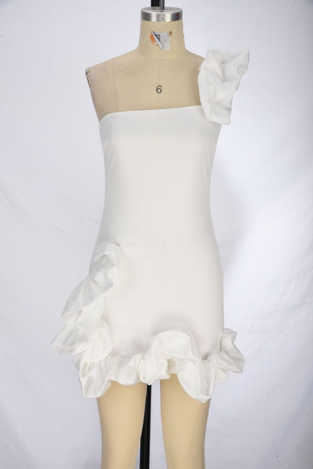 Women's Ruffled Bud Waist Dress - Image 5