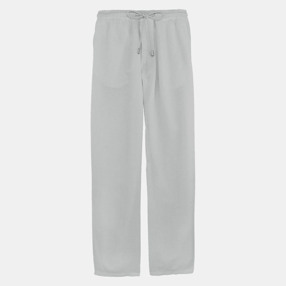 Men's Simple And Stylish Casual Cotton And Linen Trousers - Image 2